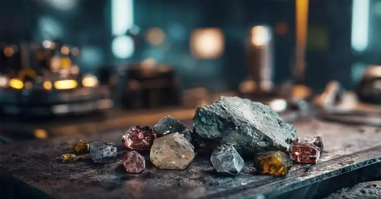 বিরল মৃত্তিকা খনিজের প্রতীকী ছবি